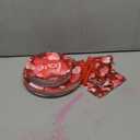 200 Pcs Happy Valentine's Day Party Supplies Romantic Hearts Love Cupid Party Plates and Napkins Disposable Sweet Red Pink Hearts Tableware Set for Valentines Day Anniversary Decorations Serves 50