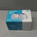 Paruu P10 Hands-Free Breast Pump Wearable, 338mmHg Strong Suction, Low Noise, 4 Modes & 9 Levels, Electric Breast Pump Portable, Smart Display, 19/21/24/28mm Insert/Flange, 2 Pack (White)