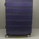 Rockland Melbourne Hardside 3 Piece Expandable Spinner Wheel Luggage Set, (20"/24"/28"), Blue