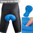 ROTTO Men's Cycling Shorts Padded Bike Shorts with Gel Padding (3X-Large)