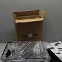 Kmiectse Dish Drying Rack  SpaceSaving Small Dish Rack for Kitchen Counter, RustResistant Kitchen Drying Rack, Compact Dish Drainer Organizer with Utensil Holder for Home Kitchen, Black