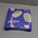 Wireless Headphones Over-Ear Bluetooth Adjustable 42 Hours of Listening Time Volume Control, Fitting in Gaming/Running/Sports Headphones for iPhone/Android/Samsung -Silver