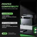 134A Black Toner Cartridge 2-Pack with chip Compatible Replacement for HP 134A 134X W1340A W1340X Toner Works with HP LaserJet MFP M234dw M234sdw M209dw Laser Printer M234dwe M234sdwe M234sdne M209dwe