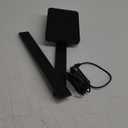 LED Desk Lamp for Home Office, 3 Levels Dimmable Desk Light with USB Charging Port, Small Study Lamp, Reading Light for Table, Black, 5000K