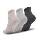 deefly Women Yoga Socks,Non Slip Grip Pilates Socks Unthickened (D55-QhShM) One Size