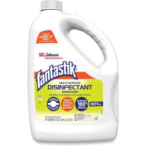 Fantastik Lemon Power Antibacterial Cleaner, 128 Fl Ounce 