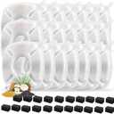 40 Pcs Cat Water Fountain Replacement Filters-20 Pack Water Fountain Filters 20 Pack Pre-Filter Sponges, Pet Fountain Replacement Filters Fit for 95oz/2.8L Cat Pet Fountain