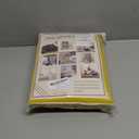 KEQIAOSUOCAI Bright Yellow Blackout Curtains 84 Inches Long for Girls Room 2 Panels Grommet Room Darkening Insulated Thermal Sun Blocking Curtain Drapes for Nursery Bedroom Living Room 38Wx84L