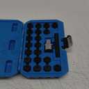 21PCS Wheel Locking Nut Key Kit Compatible with VW VAG Volkswagen, Wheel Lock Nut Socket Adapter Set, Wheel Anti-Theft Lug Nut Removal Tool, Anti-Theft Screw Remover