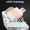 Thermalright Assassin X 120R SE V2 CPU Cooler, 46mm Heat Pipes, 1550RPM Speed 120mm RGB PWM Quiet Fan CPU Cooler with S-FDB Bearing, for AMD AM4 AM5/Intel 1700/1150/1151/1200/1851