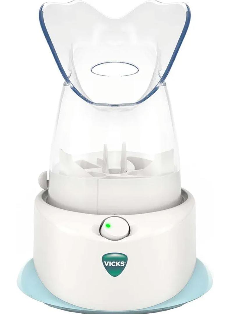 Vicks Personal Steam Inhaler for Targeted, Natural Steam Relief for Allergies, Congestion, Cough & Colds, and Sinus Irritation, Use with VapoPads - 1 Included
