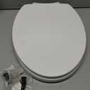 Soft Close Toilet Seat Elongated and Lid for TOTO SS114#01, Cotton White, Mounting Hardware included
