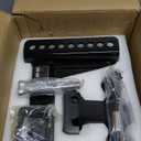 Adjustable Trailer Hitch -Drop Hitch-Tow Hitch with 2 inch Receiver-6inch Drop/Rise, 2" & 2-5/16" Ball Hitches for Trucks, 20,000 LBS GTW, Trailer Hitches with Anti-Theft Pin, Black