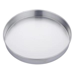 American Metalcraft A80142 Straight-Sided Aluminum Pan - 14 Inch Diameter, 2 Inch Height, Standard Weight, 18 Gauge, 1 mm Commercial Pizza Cake Baking Pan Silver - Hand Wash Only, 72 Quarts