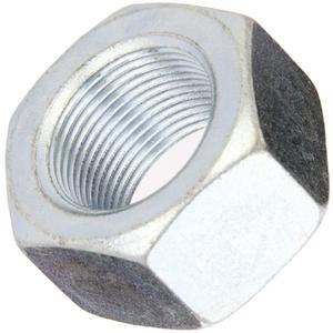 Small Parts Steel Hex Nut, Zinc Plated Finish, Grade 5, ASME B18.2.2, 1"-8 Thread Size, 1-1/2" Width Across Flats, 55/64" Thick (Pack of 10)