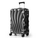 24 Inch Medium Checked Hardside Luggage, ABS+PC Hardshell Suitcase with Spinner Wheels TSA Lock, Lightweight Carry on Check Luggage with Scratch Resistant Surface