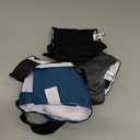 3 Pack Avont Male Dog Belly Band with Suspenders, Reusable Boy Doggie Diaper with Harness, Escape Proof, Non-Slip, Washable Doggy Pee Wraps for Small Medium Large Dogs (Black/ Dark Grey/ Navy Blue)