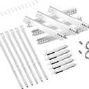 463244819 Grill Replacement Parts for Charbroil Performance 6 Burner 463244819, 463276517, 5 Burner 463347519, 4 Burner 463342119, 463347017, G470-5200-W1 Burner, G470-0004-W1A Heat Plate, Crossover