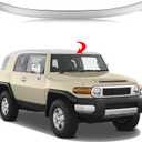 Front Windshield Molding w/Side Clips Upper Top Windshield Reveal Molding Fit for 2007 2008 2009 2010 2011 2012 2013 2014 Toyota FJ Cruiser White 75503-35060-A0 75503-35010