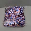 50FT 4th of July Patriotic Tinsel Garland, Red Blue White Glitter Tinsel Garlands, Metallic Holiday Hanging Streamers for Memorial Day Independence Day Indoor Outdoor Party Décor