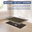 30x14 Floor Return Air Grille Fit 14x30 30x14 Duct Opening,Floor Vent Cover, For 30"Wx14"H-Duct Opening