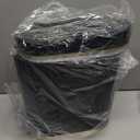 ELPHECO Black Bathroom Trash Can with Lid 2 Gallon Sensor Trash Bin, Automatic Narrow Garbage Can, Waterproof Smart Trash Can, Slim Motion Sensor Waste Bins for Bathroom, Living Room, Office