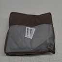 Black Panther PU Car Seat Cover, Front Seat Protector Compatible with 90% Vehicles,Embroidery,Anti-Slip & Full Wrapping Bottom W55cm*D54cm(21.65''*21.26'')(1Piece,Gray)