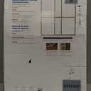 MidWest Homes for Pets Wire Mesh Pet Safety Gate, Dog Gate Expands From 29 - 50 Inches Wide, 44 Inches Tall, Wood, Powder Coated Wire (Large)