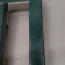 Lawn Leveling Rake,Stainless Steel Lawn Leveler with 30x10 Ground Plate, 78 Adjustable Long Handle, Level Yard Tool for Grass, Golf Field, Level Soil or Dirt Ground Surfaces-Green