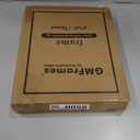 GraduationMall Graduation Photo Shadow Box Frame with Tassel Holder for 4x6 Pictures,Real Glass,Black over Gold Double Mat,Wall & Tabletop Design