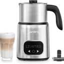 14-in-1 Milk Frother With 21oz Detachable Cups - Electric Milk Frother and Steamer for Hot Chocolate/Coffee/Cappuccino/Latte, IH Fast Heating, Smart Memory, Dishwasher Safe (New Upgrade)