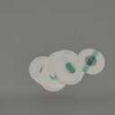 Fixic Libre 3 Sensor Covers - 25 Pack Small Size - Perfect Freestyle Adhesive Patches for Libre 3 & Plus - No Glue in The Center - Pre-Cut Back Paper - The Best Fixation for Your Sensor! (Clear)