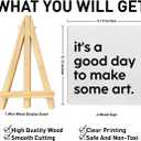 4 x Painting Gifts for Women Men, Birthday Christmas Gifts for Artist Art Lover Students Painter, Art Lover Artist Birthday Gifts for Teacher, Artist Decor Sign, Good Day