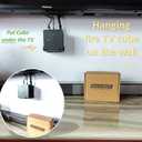 Metal Wall Mount for Fire TV Cube (3rd Gen) 2022 Released,Secure Metal Holder for fire TV Cube (1st Gen,2nd Gen),Sturdy Steel Stand with Soft Foam Hold fire TV Cube for Wall,Furniture,Ceiling (Black)