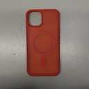 SUPFINE Magnetic for iPhone 14 Case & iPhone 13 Case (Compatible with MagSafe)(Military Grade Drop Protection) Slim Translucent Matte Shockproof Phone Cover,Red