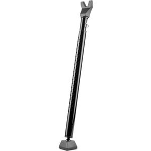 Amazon Basics Door Security Bar, 25-45 inch Adjustable, Security Door Stopper, for Home, Apartment, Hotel, Travel, Black, 1-Pack