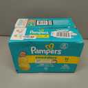 Pampers Swaddlers Diapers, Size 0 (up to 10 lbs), 84 Count, Absorbent, Keeps Baby Dry and Comfortable, Skin Safe Disposable Baby Diaper (Packaging May Vary) (Newborn)