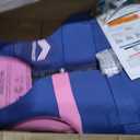 Jetpilot Fleet Neoprene Dual Coast Guard Approved Life Jacket PFD (Navy/Pink, S/M)