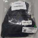 Men's Cotton Linen Shirt Drawstring Arm Banded Tops Medieval Viking Pirate Renaissance Halloween Costume (4X-Large, Black)