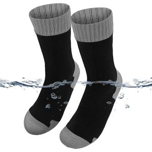 DEYAN Waterproof Socks, Unisex, Essential for Hiking, Running, Wading, Trekking, Cycling in Cold Wet Weather(Small)