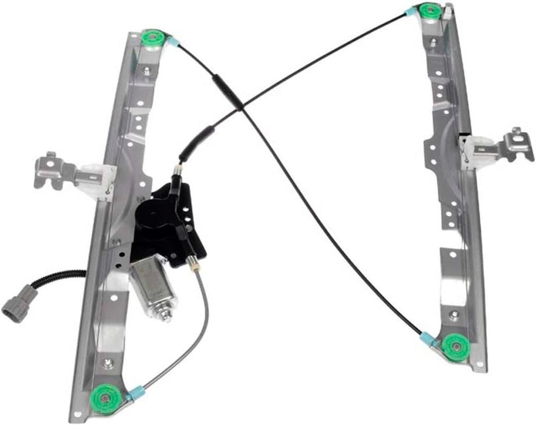 OEG Parts New Power Window Regulator W/Motor Compatible with Infiniti QX56 & Compatible with Nissan Armada Pathfinder Titan 2004-2013 807217S000, 748-524 Front Drivers Side Left LH