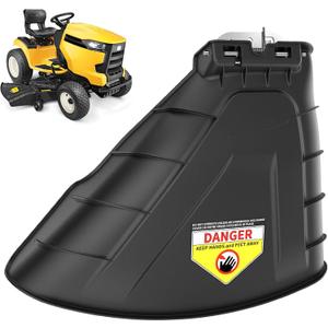 631-05168C Discharge Chute Assembly for Cub Cadet Fabricated Decks RZT LX SX XT1 XT2 ZT1 ZT2 ZT3 50 54 CYT5023SE, Replace 631-05168 631-05168A 631-05168B, Fits Super Bron-co 50XP Z6900 SZ2454