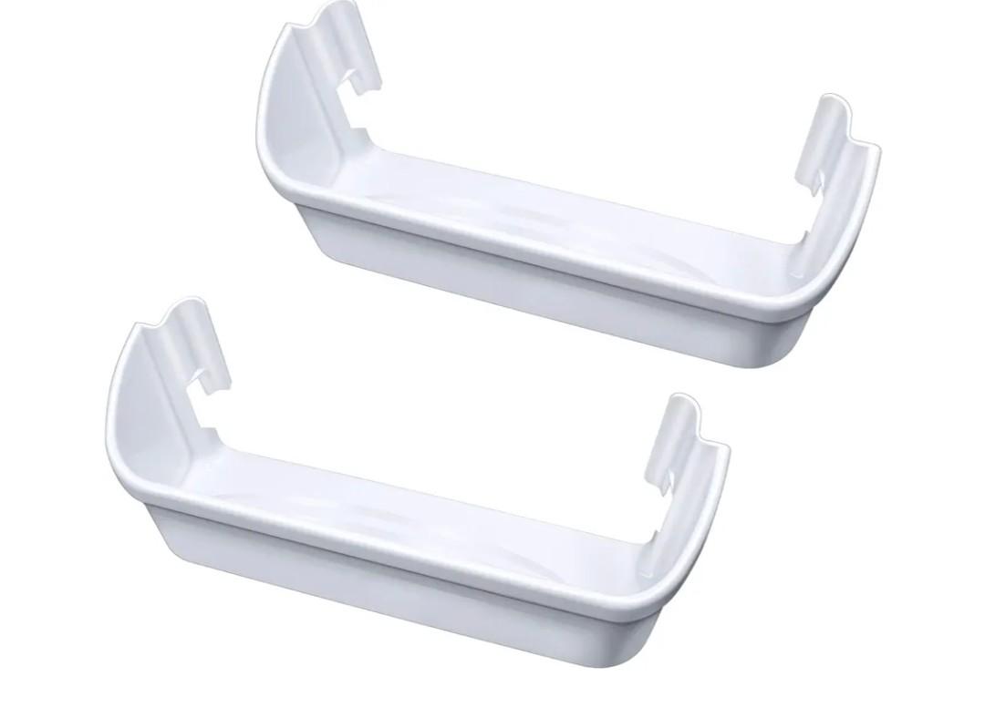 pack 240323001 Refrigerator Door Bin, Refrigerator Side Shelf Replacement Part, (15.95in long), Fit for frigidaire kenmore, Replace AP2115741, PS429724, AH429724, 240323007, (DON’T fit freezer door)