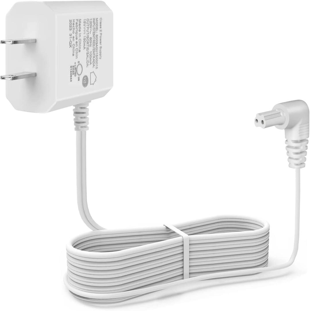 15V Charger for Black and Decker Vacuum 90627870/90629039,Compatible with HHVI315JO42 S003AQU1500015 Power Cord