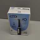 Oral-B iO Deep Clean Rechargeable Electric Powered Toothbrush, Black with iO Series 3 Limited, 2 Brush Heads and Travel Case - Pressure Sensor to Protect Gums - 3 Cleaning Settings - 2 Minute Timer (1 Count (Pack of 1))