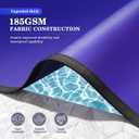 UIRWAY Inground Pool Cover, Fits 40x20ft Rectangular Winter Swimming Pools, 44' x 24'