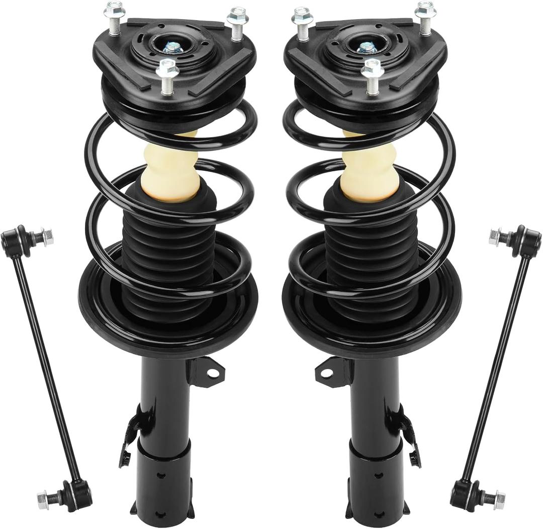 Front Strut Sway Bar Links for 2009-2013 Toyota Corolla Matrix 1.8L, Shock Absorbers Replace 572598 572597 4PCS