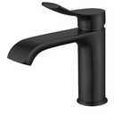 BELZ Modern Basin Mixer Tap – High-Grade Brass Bathroom Faucet with Dual Hot & Cold Controls Leak-Resistant Technology, Water-Efficient, and Rust-Resistant for Trendy Washrooms Matte Black