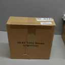 LAMU 4 Pack 10.6in Lazy Susan Organizer, Clear Lazy Susan Turntable for Cabinet, Refrigerator, Table Top, Kitchen, Bathroom, Pantry Organizers and Storage