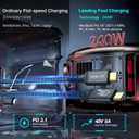 2.62FT USB 4 Cable for Thunderbolt 4, 240W USB C to USB C Fast Charging, 8K/6K@60Hz Video and Power, PD 3.1 Monitor Display, 40Gbps High Speed Data Transfer Cable for MacBook, SSD, iphone 16, eGPU